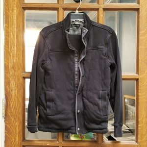 Men's Zipper & Button Sweater Top